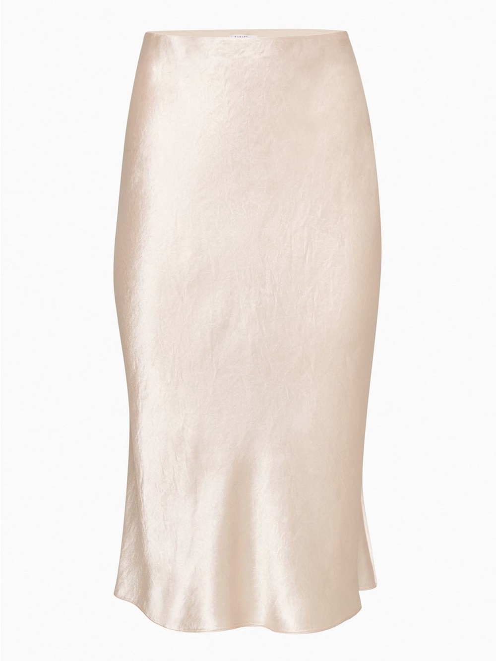 Aritzia Babaton Slip Satin Skirt - Champagne / Ballet Pink - Size 6